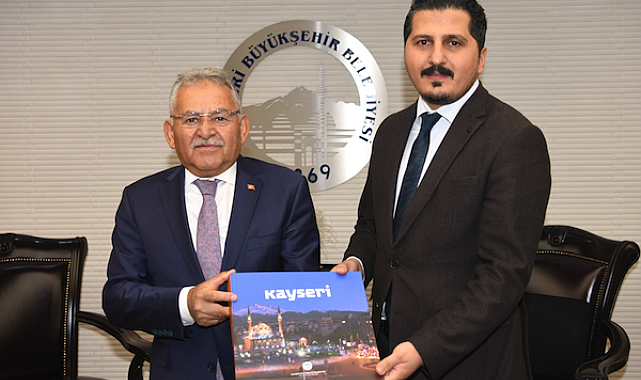 TMMOB Mimarlar Odası Kayseri Şubesi Başkanı Er'den Başkan Büyükkılıç'a ziyaret