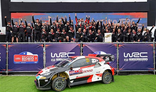 TOYOTA GAZOO Racing WRC’de üst üste 3. kez Markalar Şampiyonu oldu