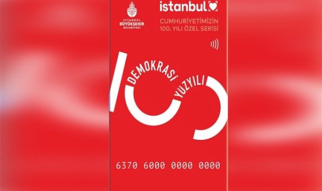 100. yıla özel İstanbulkart