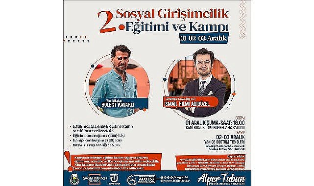 2. Sosyal Girişimcilik Eğitimi Ve Kampı Başvuruları Başladı