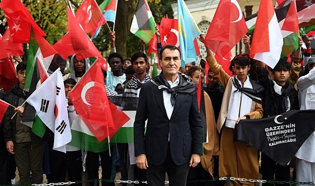 89 ülkeden 155 öğrenci Gazze'deki zulme karşı bir araya geldi