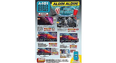 A101'de Dünya Televizyon Gününe Özel Birbirinden Çeşitli Televizyonlar Satışa Sunuluyor
