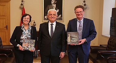 AB Türkiye Delegasyonu Başkanı'ndan Başkan Gürün'e Ziyaret