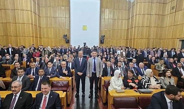 Afyonkarahisar MHP heyeti TBMM Grup Toplantısına katıldı