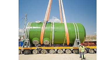 Akkuyu NGS'nin 3. Ünitesine Ait Reaktör Basınç Kabı Sahaya Ulaştı