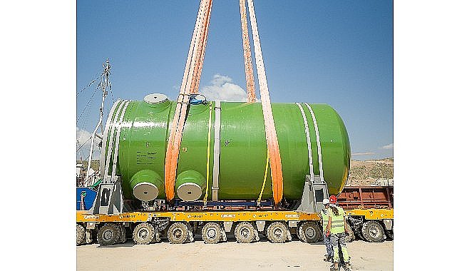 Akkuyu NGS'nin 3. Ünitesine Ait Reaktör Basınç Kabı Sahaya Ulaştı