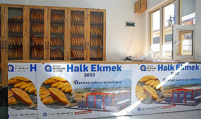 Akseki Cevizli Mahallesi'ne Halk Ekmek Büfesi