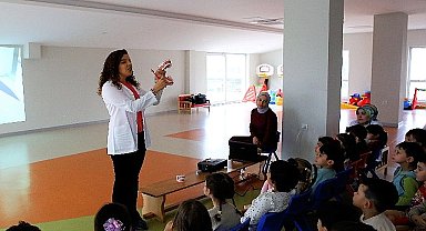 Antalya Büyükşehir Belediyesi'nden çocuklara ağız ve diş sağlığı eğitimi