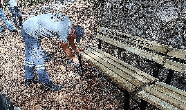 Antalya Büyükşehir'den Gündoğmuş'ta 26 mahalleye piknik masası