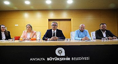 Antalya'da yapılacak çalışmalar belirlendi