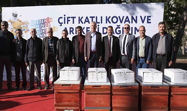 Arıcılara bir destek de Adana'dan