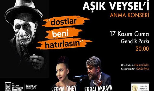 Aşık Veysel vefatının 50. yılında Başkentte anılacak