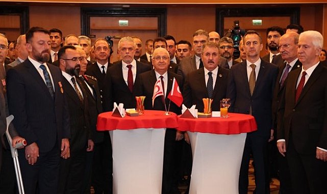 Bakan Güler, KKTC'nin kuruluşunun 40’ıncı yıl dönümü resepsiyonuna katıldı