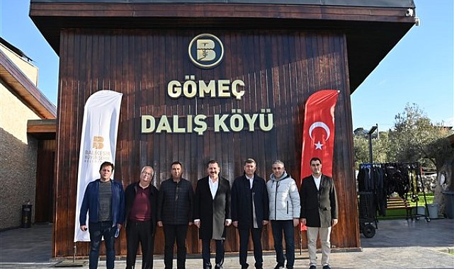 Balıkesir'de Türkiye'nin ilk Dalış Köyü hizmete girmeye hazırlanıyor