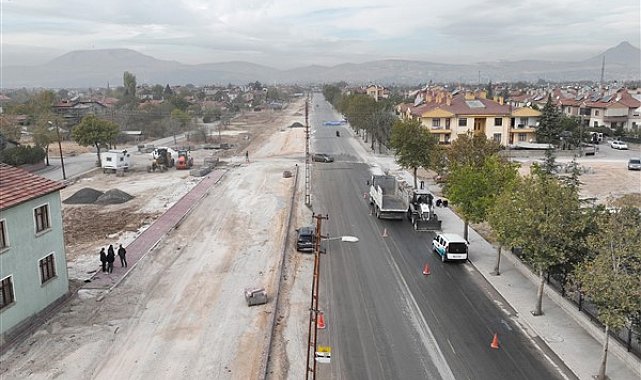 Başkan Altay: “Necmettin Erbakan Caddesi çok önemli bir bağlantı yolu olacak”