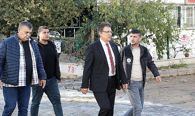 Başkan Arslan çalışmaları yerinde takip etti