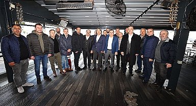 Başkan Batur'dan Kordon Esnafına Afet Desteği
