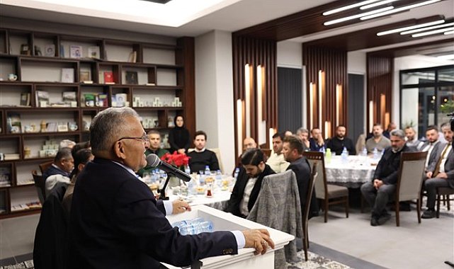 Başkan Büyükkılıç, büyükşehir faaliyetlerini anlattı