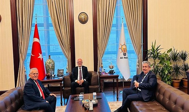 Başkan Büyükkılıç'tan, AK Parti Genel Başkan Vekili Mustafa Elitaş'a ziyaret