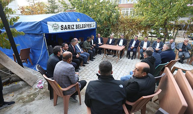 Başkan Büyükkılıç'tan Sarız, Pınarbaşı ve Bünyan ziyareti