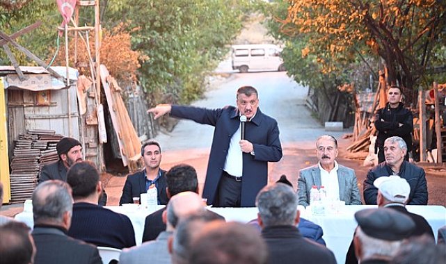 Başkan Gürkan, Orduzu Mahallesi sakinleriyle bir araya geldi