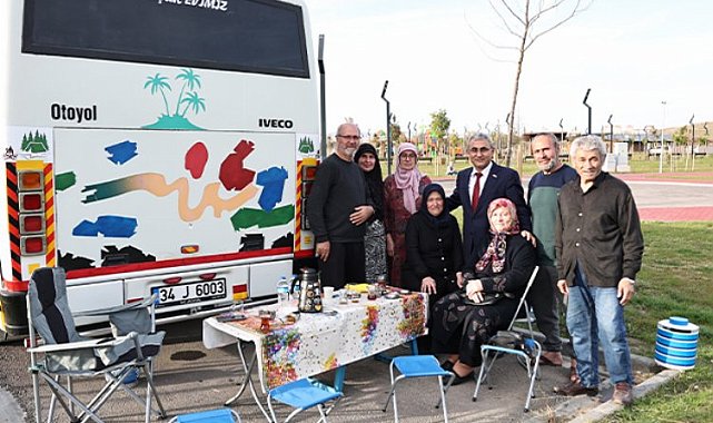 Başkan Işık, Yedigöller'de karavancıları ziyaret etti