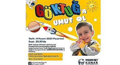 Başkan Kanar sma'lı göktuğ'a umut oldu !