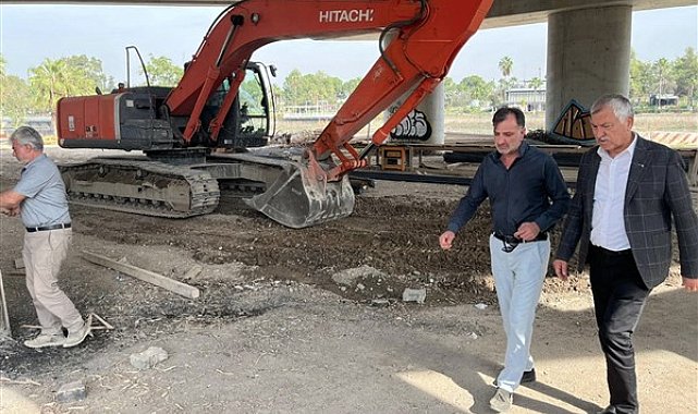 Başkan Karalar, alt geçit ve köprü çalışmalarını denetledi