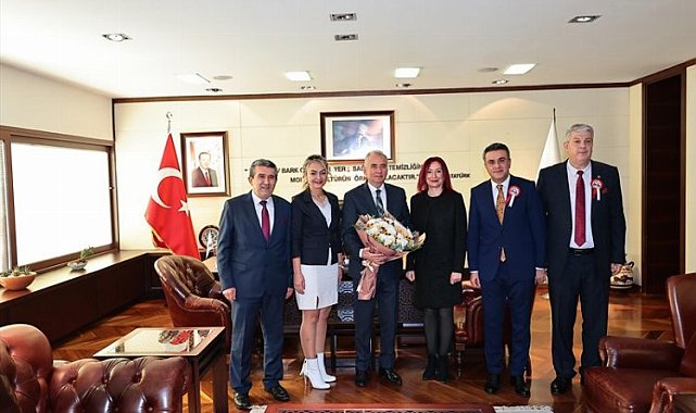 Başkan Osman Zolan Denizlili öğretmenleri ağırladı