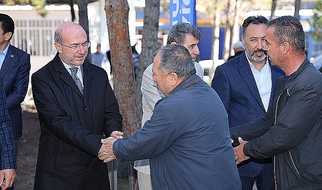 Başkan Pekyatırmacı anadolu teknik sanayi camii'nde vatandaşlarla buluştu