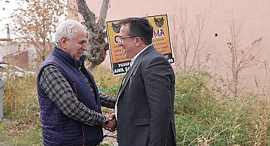 Başkan Savran 350 evler mahallesi'nde