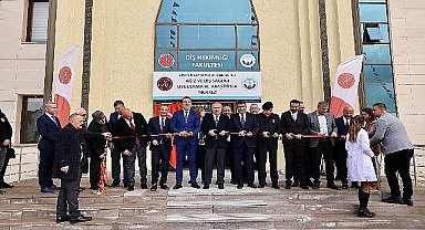Başkan Savran, ağız ve diş sağlığı uygulama ve araştırma merkezi açılışına katıldı 