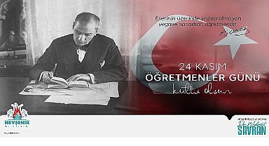 Başkan Savran'dan öğretmenler günü mesajı