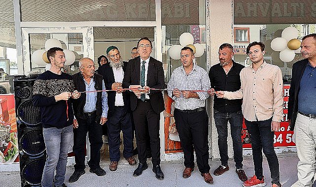 Başkan Savran işyeri açılışlarına katıldı