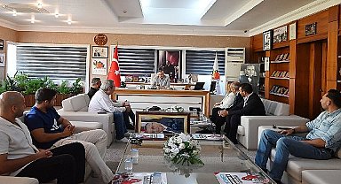 Başkan Topaloğlu'na anlamlı ziyaret