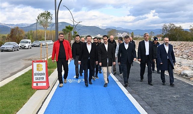 Başkan Yılmaz: “Uluslararası standartlarda konforlu bir yol yaptık”