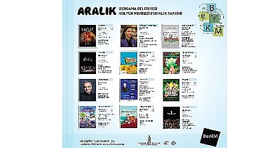 Bergama, aralık ayında kültür ve sanat etkinliklerini doya doya yaşayacak 