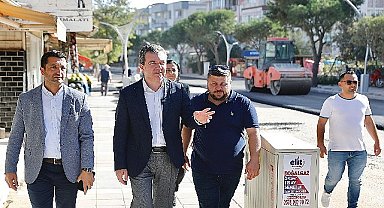 Bergama'da yol sorunları tarih oluyor 