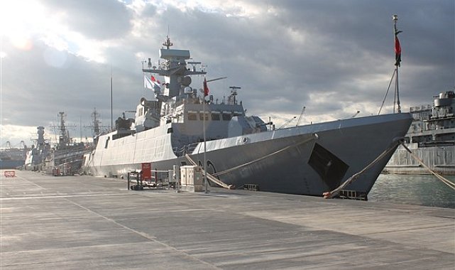 BNS Sangram gemisi Mersin Limanı’nda bakım ve onarıma tabi tutulacak