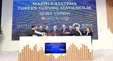 Borsa İstanbul'da Gong Marble Systems Tureks Turunç Madencilik İçin Çaldı