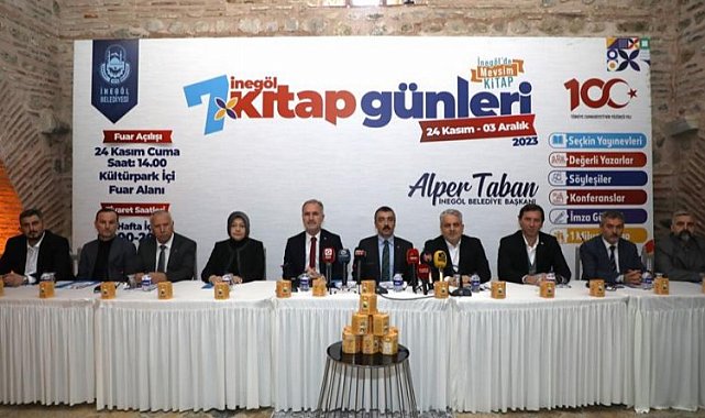 Bursa İnegöl 7. Kitap Günleri'ne hazırlanıyor