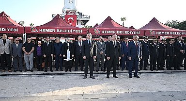 Büyük Önder Kemer'de anıldı