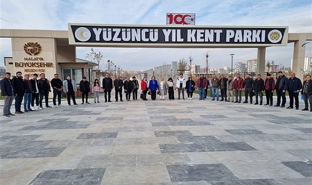 Büyük Türk Dünyası Federasyonu Derneği ve ülkü ocakları büyükşehirin yatırımlarını gezdi