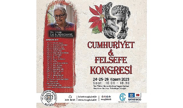 Büyükşehir Cumhuriyet ve Felsefe Kongresi Düzenliyor