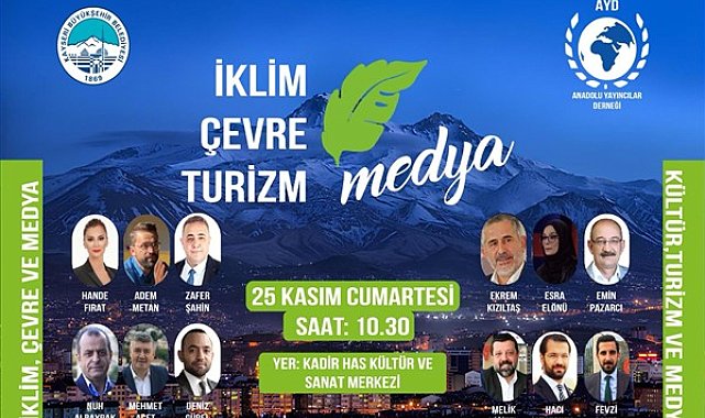 Büyükşehirden İklim, Çevre ve Turizm Medya Konferansı
