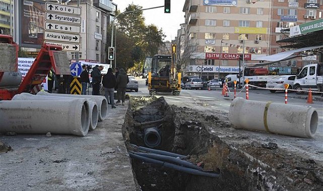 Çankaya Aksu Caddesi’nde çalışmalar başlatıldı
