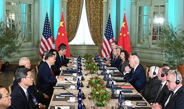 Çin ve ABD liderleri San Francisco’da bir araya geldi
