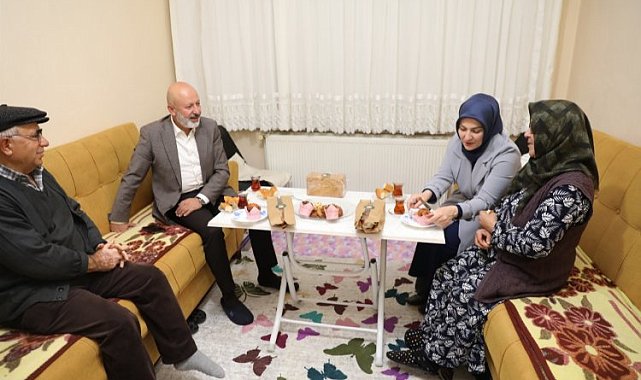 Çolakbayrakdar ailesinden çölyak hastasına ziyaret