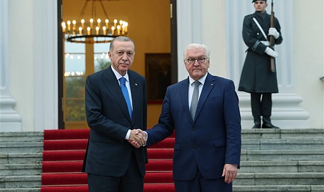 Cumhurbaşkanı Erdoğan, Almanya Cumhurbaşkanı Steinmeier ile görüştü
