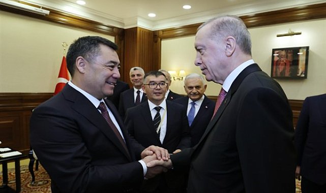 Cumhurbaşkanı Erdoğan, Caparov ve Orban ile görüştü